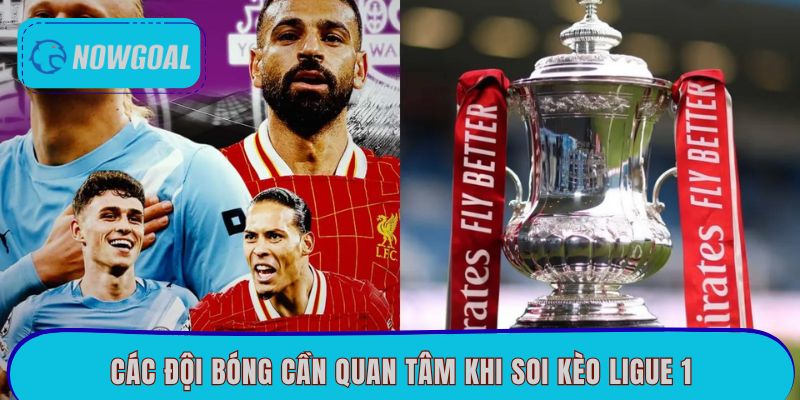 Các đội bóng cần quan tâm khi soi kèo Ligue 1